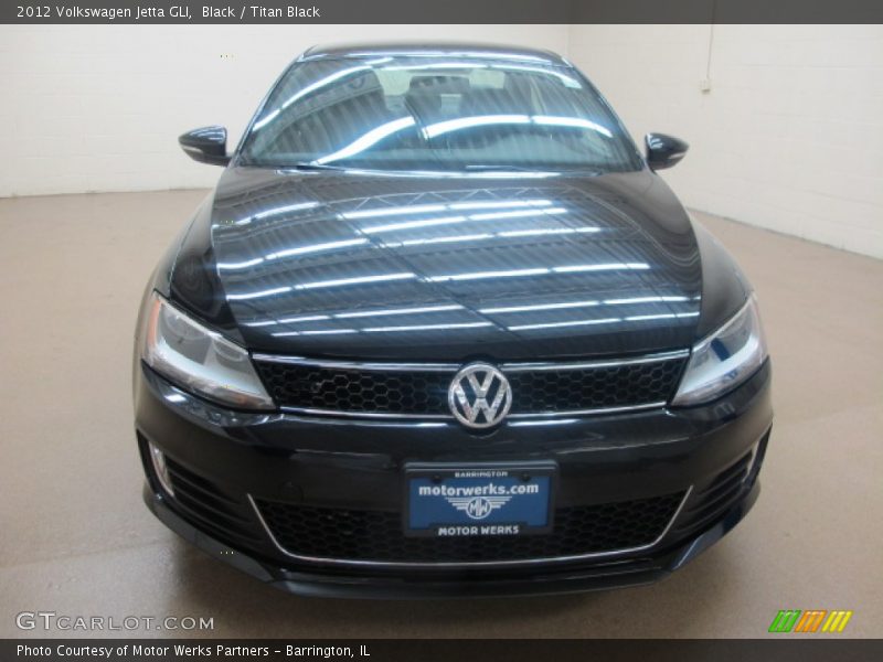 Black / Titan Black 2012 Volkswagen Jetta GLI