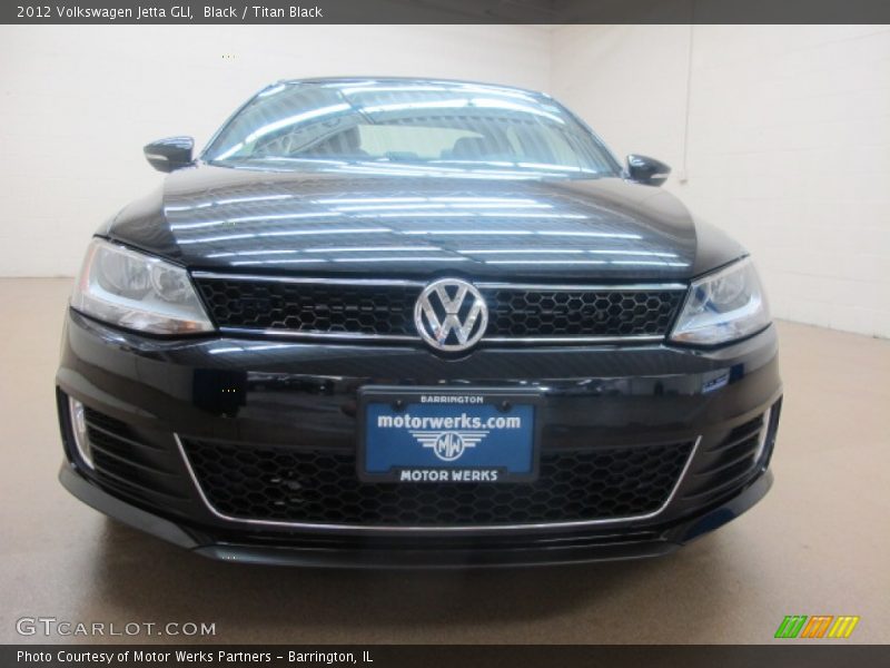 Black / Titan Black 2012 Volkswagen Jetta GLI