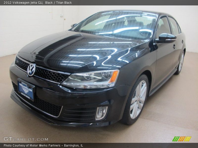 Black / Titan Black 2012 Volkswagen Jetta GLI