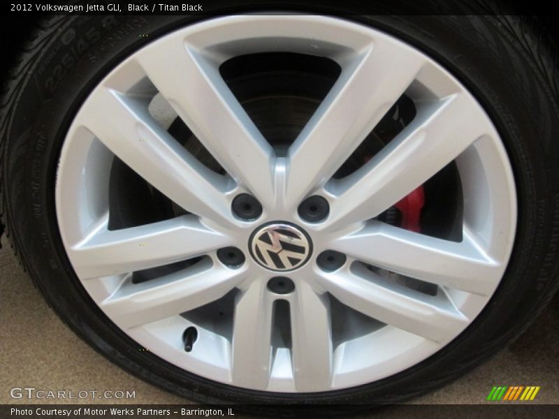 Black / Titan Black 2012 Volkswagen Jetta GLI