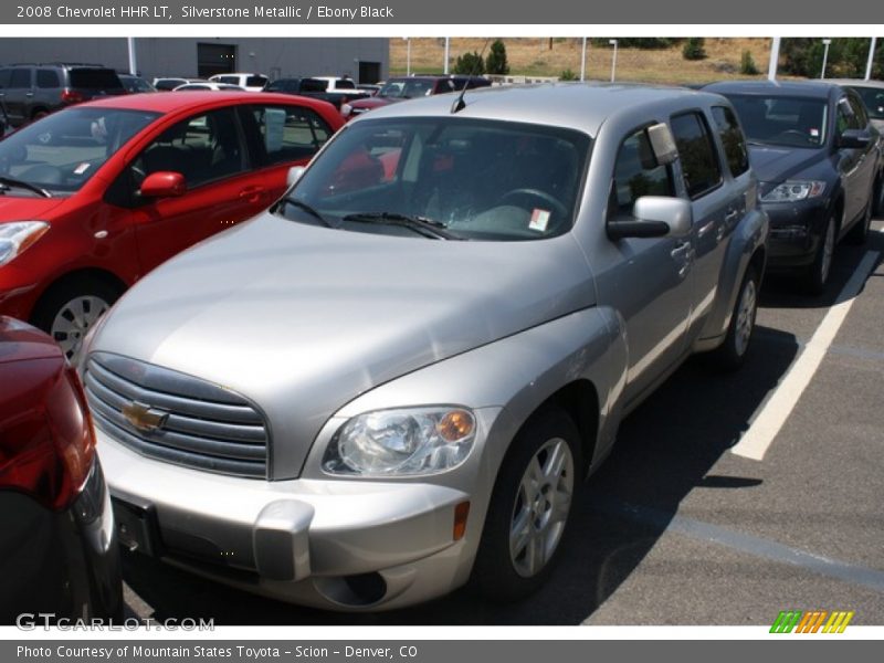 Silverstone Metallic / Ebony Black 2008 Chevrolet HHR LT