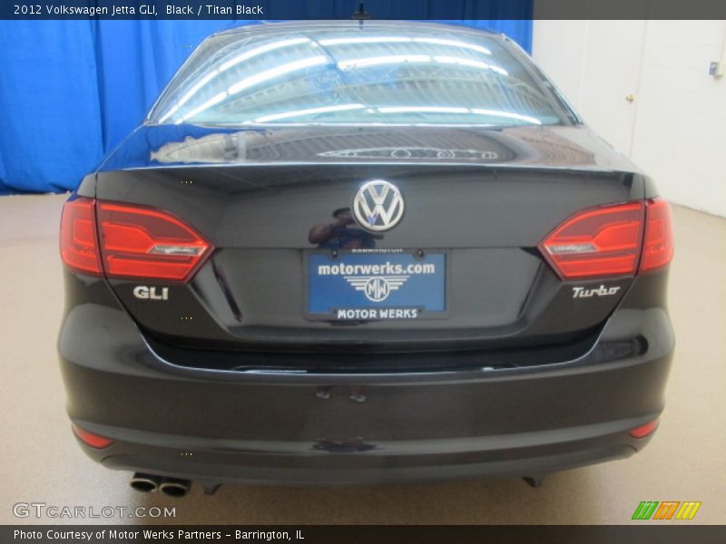 Black / Titan Black 2012 Volkswagen Jetta GLI