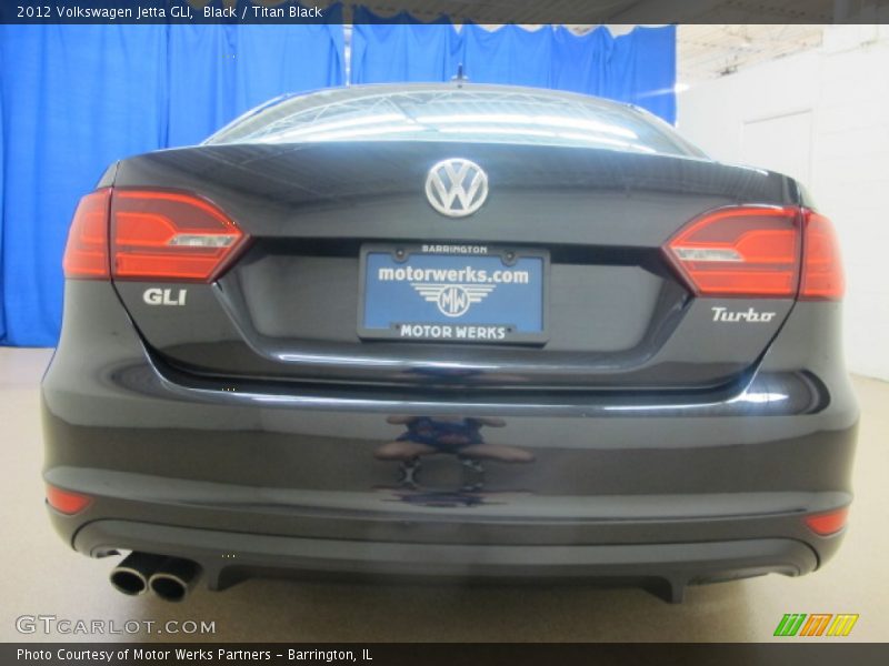 Black / Titan Black 2012 Volkswagen Jetta GLI