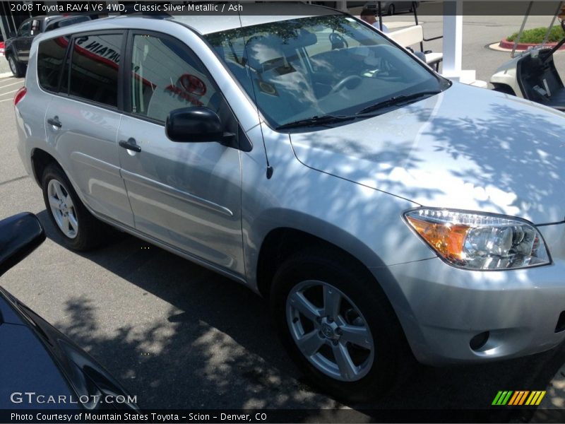 Classic Silver Metallic / Ash 2008 Toyota RAV4 V6 4WD