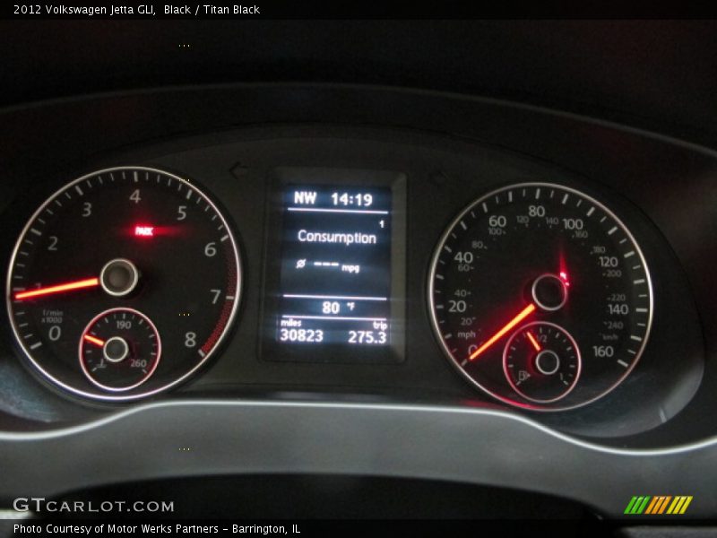 Black / Titan Black 2012 Volkswagen Jetta GLI
