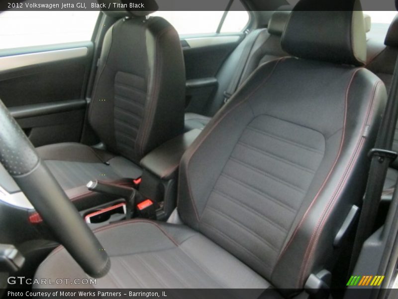 Black / Titan Black 2012 Volkswagen Jetta GLI