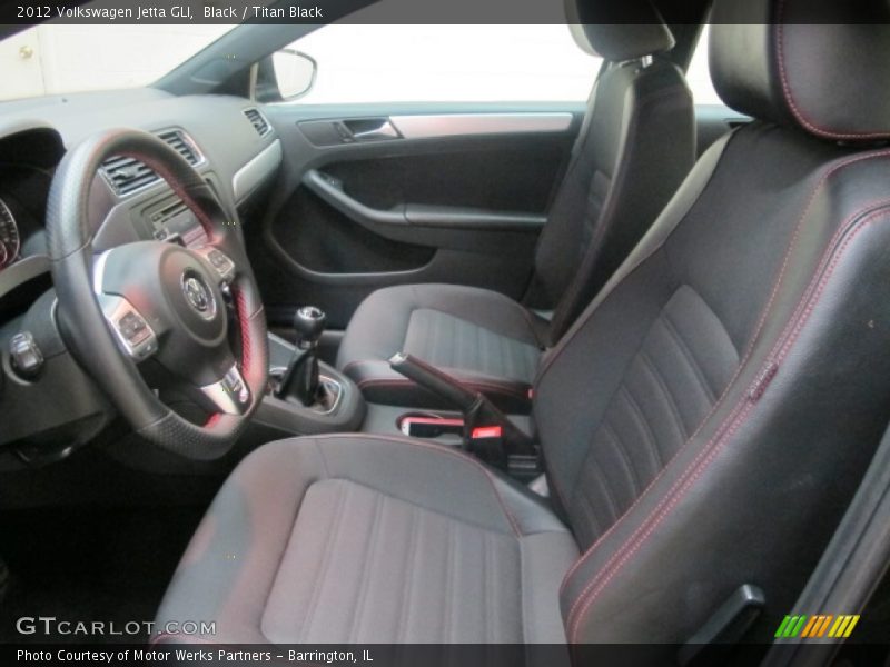 Black / Titan Black 2012 Volkswagen Jetta GLI