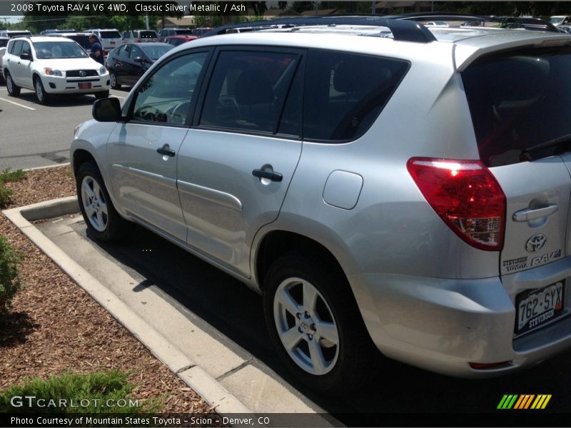 Classic Silver Metallic / Ash 2008 Toyota RAV4 V6 4WD