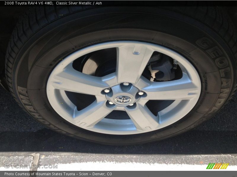 Classic Silver Metallic / Ash 2008 Toyota RAV4 V6 4WD