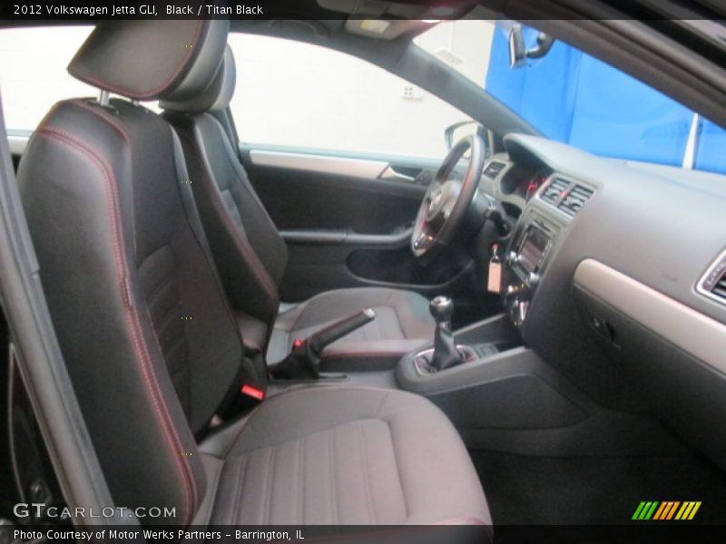Black / Titan Black 2012 Volkswagen Jetta GLI
