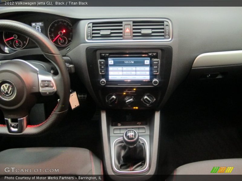 Black / Titan Black 2012 Volkswagen Jetta GLI