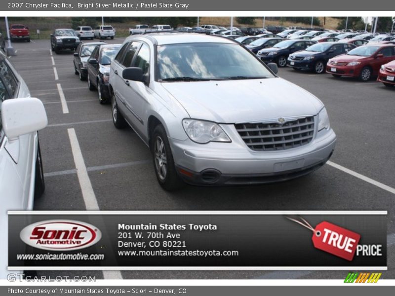 Bright Silver Metallic / Pastel Slate Gray 2007 Chrysler Pacifica