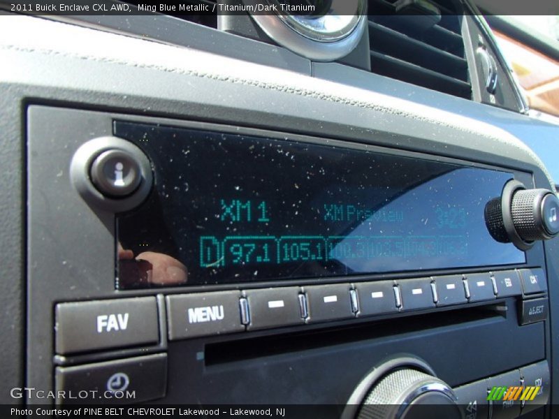 Audio System of 2011 Enclave CXL AWD
