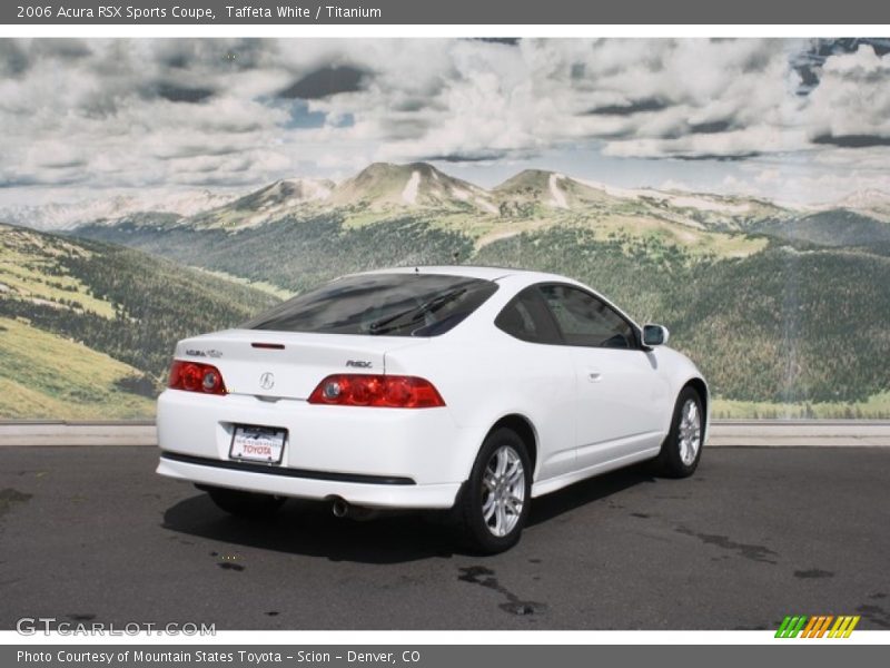 Taffeta White / Titanium 2006 Acura RSX Sports Coupe