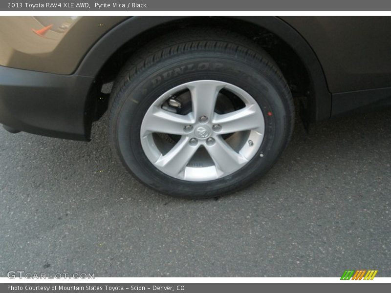 Pyrite Mica / Black 2013 Toyota RAV4 XLE AWD