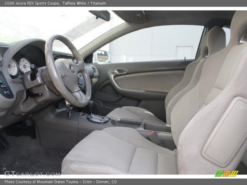 Taffeta White / Titanium 2006 Acura RSX Sports Coupe
