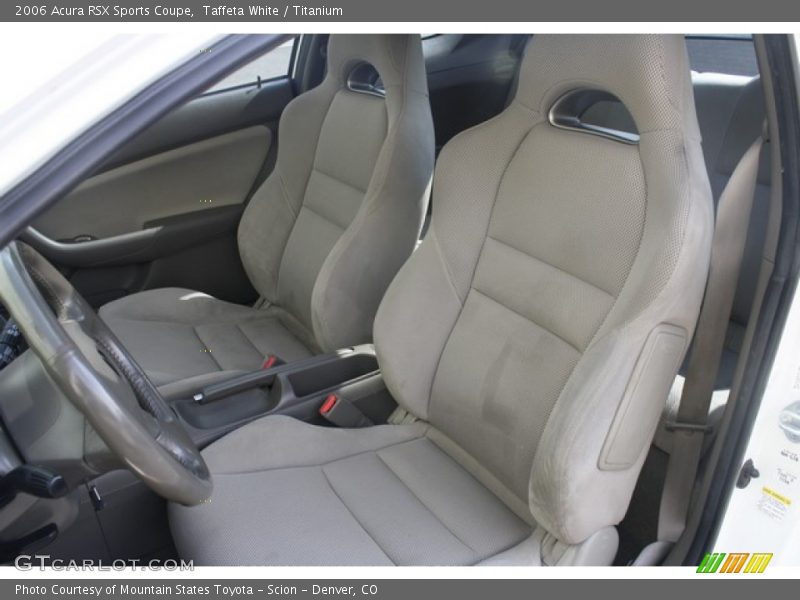 Taffeta White / Titanium 2006 Acura RSX Sports Coupe