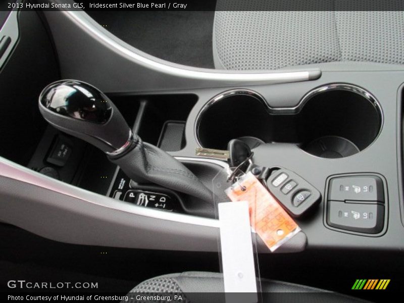 Iridescent Silver Blue Pearl / Gray 2013 Hyundai Sonata GLS
