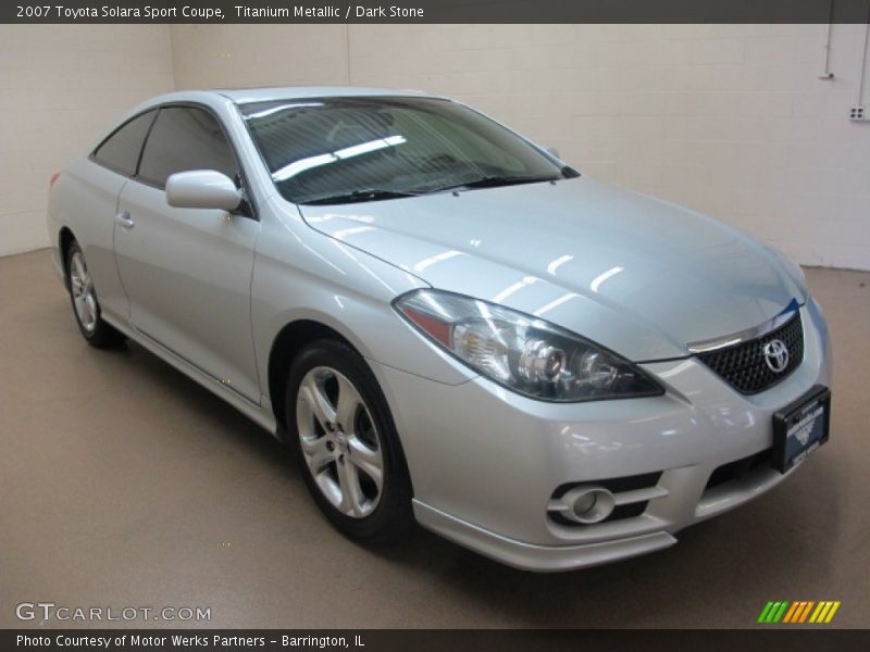Titanium Metallic / Dark Stone 2007 Toyota Solara Sport Coupe