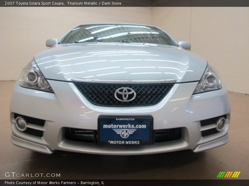 Titanium Metallic / Dark Stone 2007 Toyota Solara Sport Coupe