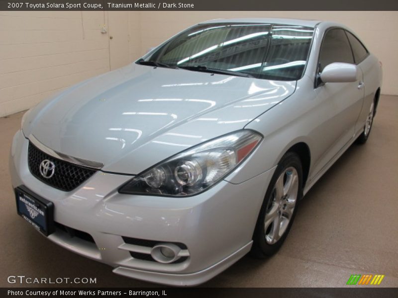 Titanium Metallic / Dark Stone 2007 Toyota Solara Sport Coupe