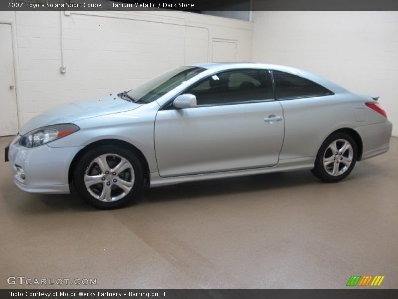 Titanium Metallic / Dark Stone 2007 Toyota Solara Sport Coupe