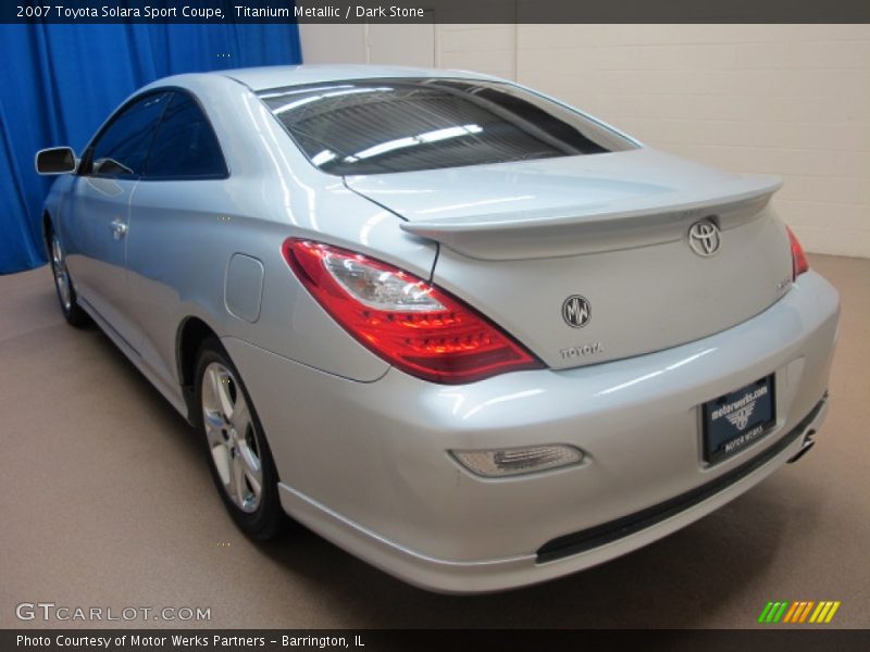 Titanium Metallic / Dark Stone 2007 Toyota Solara Sport Coupe