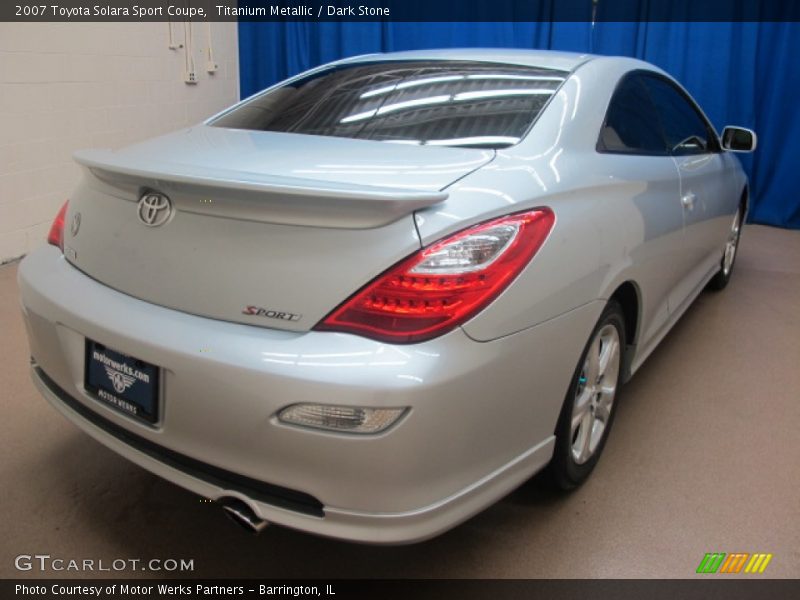 Titanium Metallic / Dark Stone 2007 Toyota Solara Sport Coupe