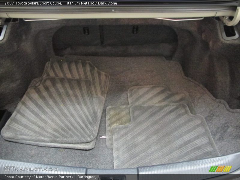 Titanium Metallic / Dark Stone 2007 Toyota Solara Sport Coupe