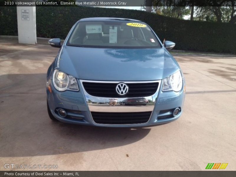 Eismeer Blue Metallic / Moonrock Gray 2010 Volkswagen Eos Komfort