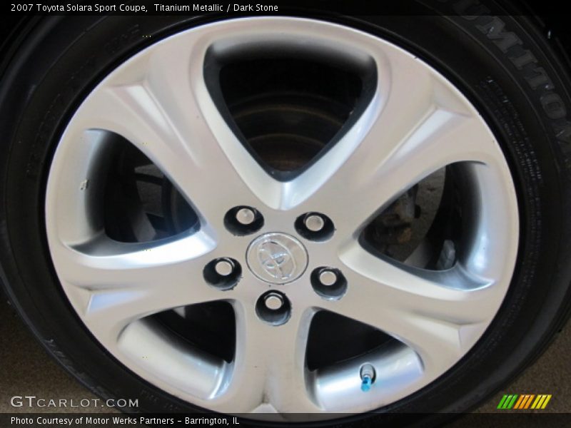 Titanium Metallic / Dark Stone 2007 Toyota Solara Sport Coupe