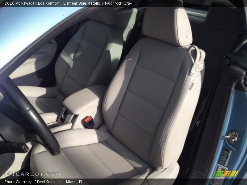 Eismeer Blue Metallic / Moonrock Gray 2010 Volkswagen Eos Komfort