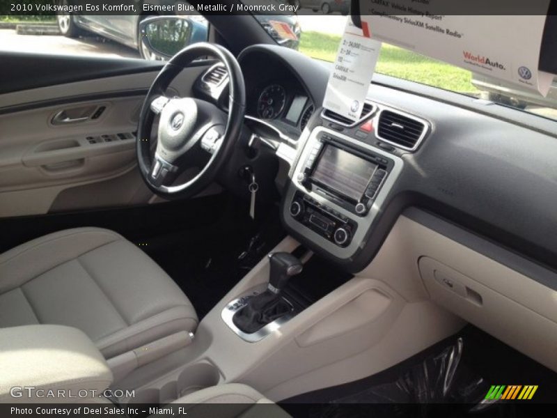 Eismeer Blue Metallic / Moonrock Gray 2010 Volkswagen Eos Komfort