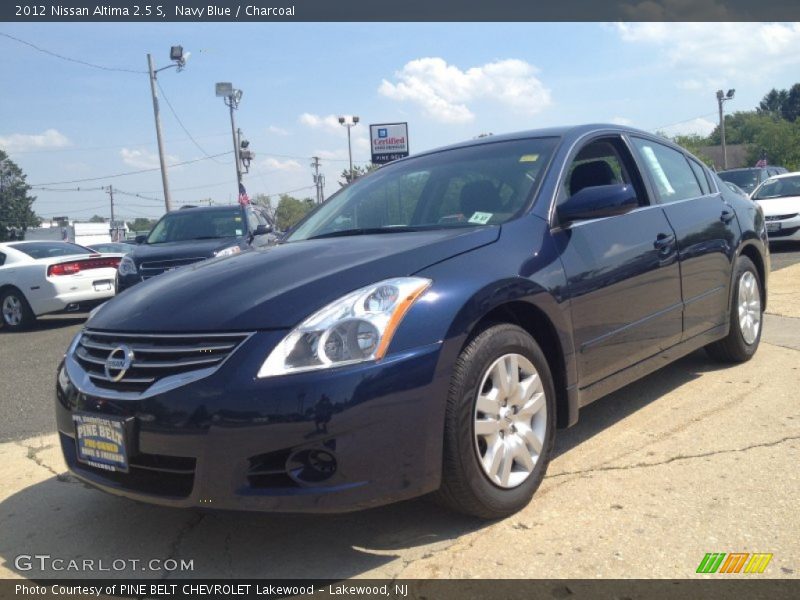 Navy Blue / Charcoal 2012 Nissan Altima 2.5 S