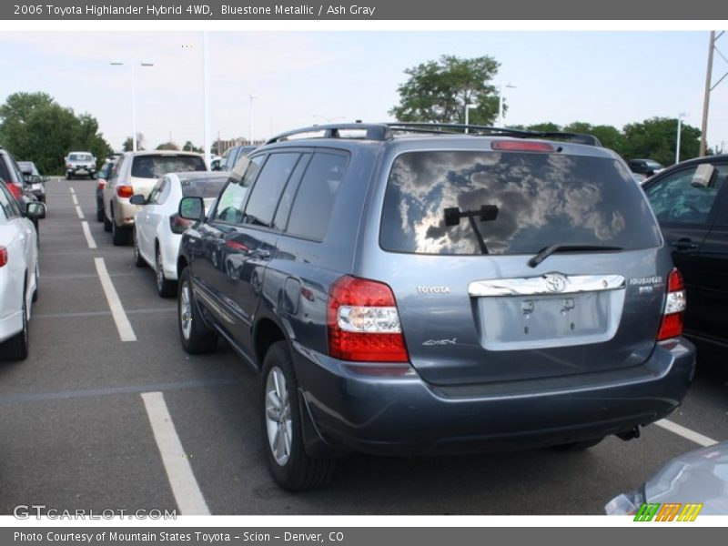 Bluestone Metallic / Ash Gray 2006 Toyota Highlander Hybrid 4WD