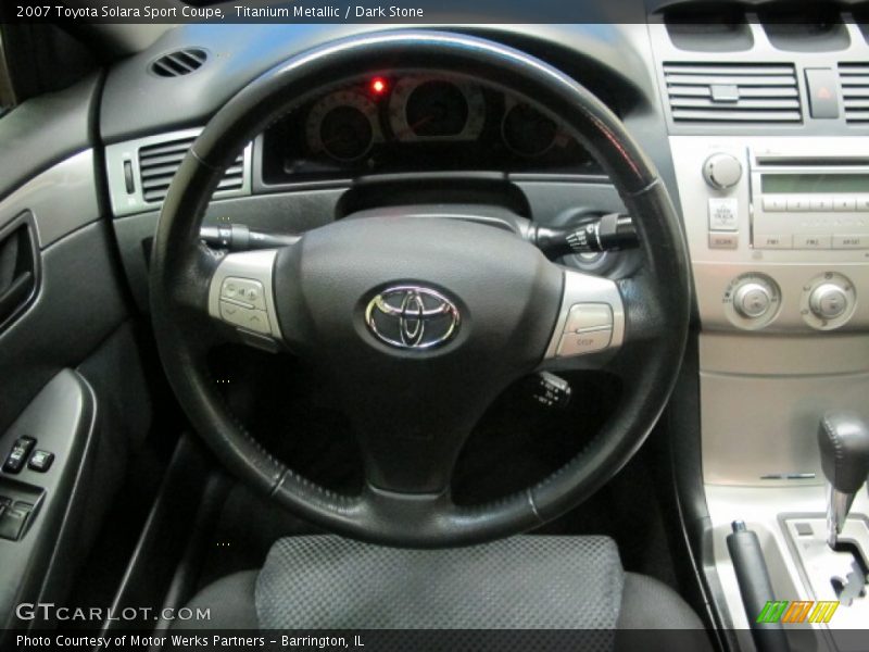 Titanium Metallic / Dark Stone 2007 Toyota Solara Sport Coupe