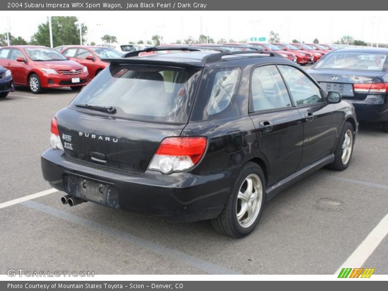 Java Black Pearl / Dark Gray 2004 Subaru Impreza WRX Sport Wagon