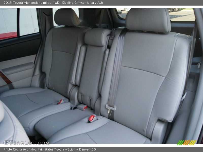 Sizzling Crimson Mica / Ash 2013 Toyota Highlander Limited 4WD