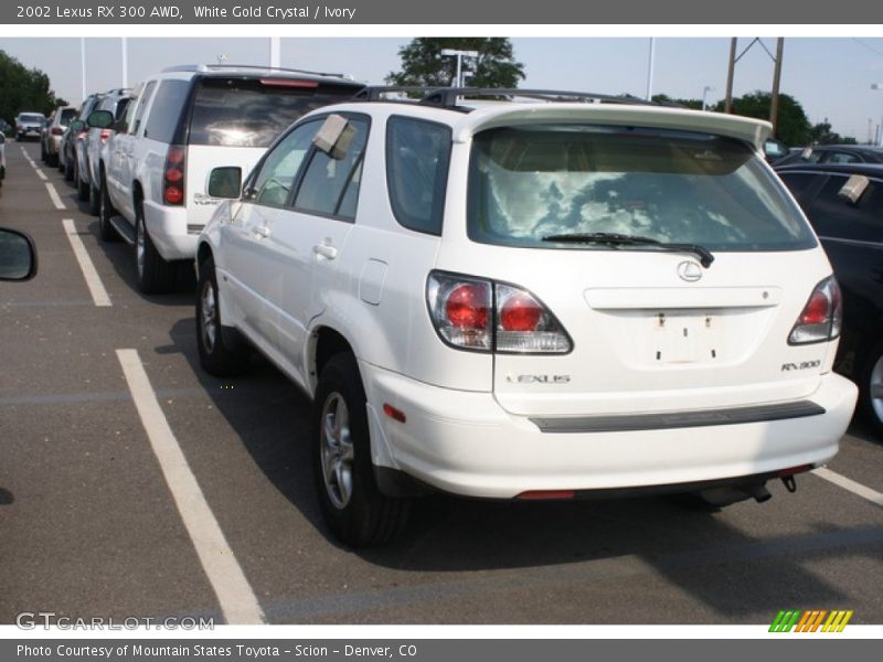 White Gold Crystal / Ivory 2002 Lexus RX 300 AWD