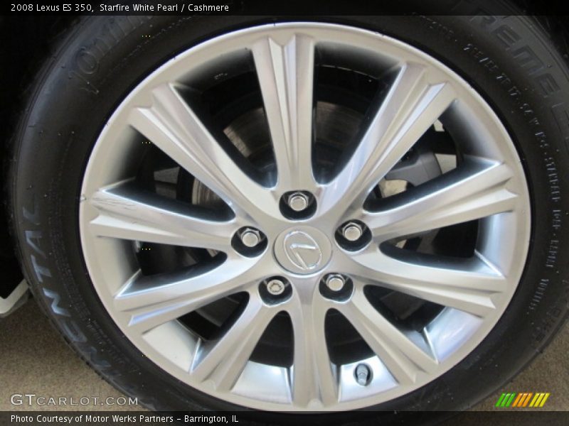 Starfire White Pearl / Cashmere 2008 Lexus ES 350