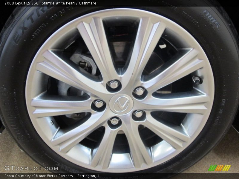 Starfire White Pearl / Cashmere 2008 Lexus ES 350