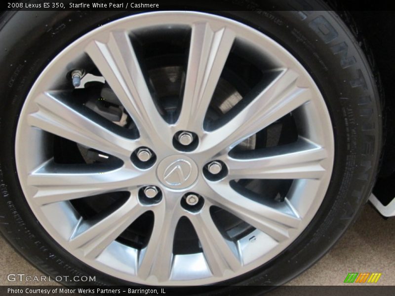 Starfire White Pearl / Cashmere 2008 Lexus ES 350