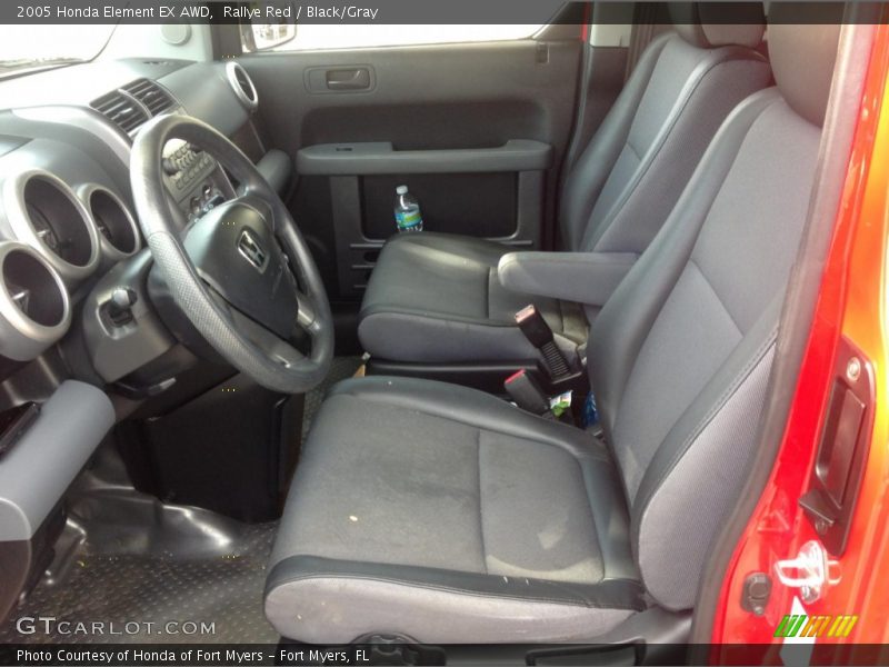 Rallye Red / Black/Gray 2005 Honda Element EX AWD