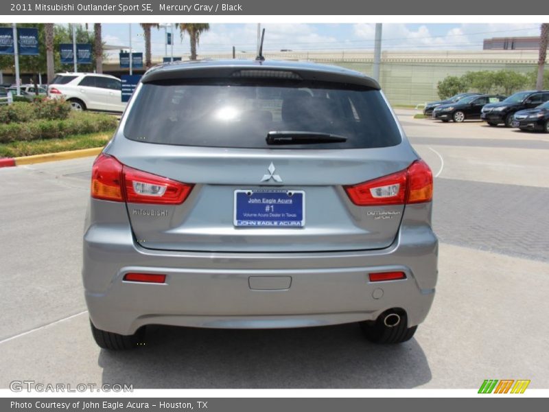 Mercury Gray / Black 2011 Mitsubishi Outlander Sport SE