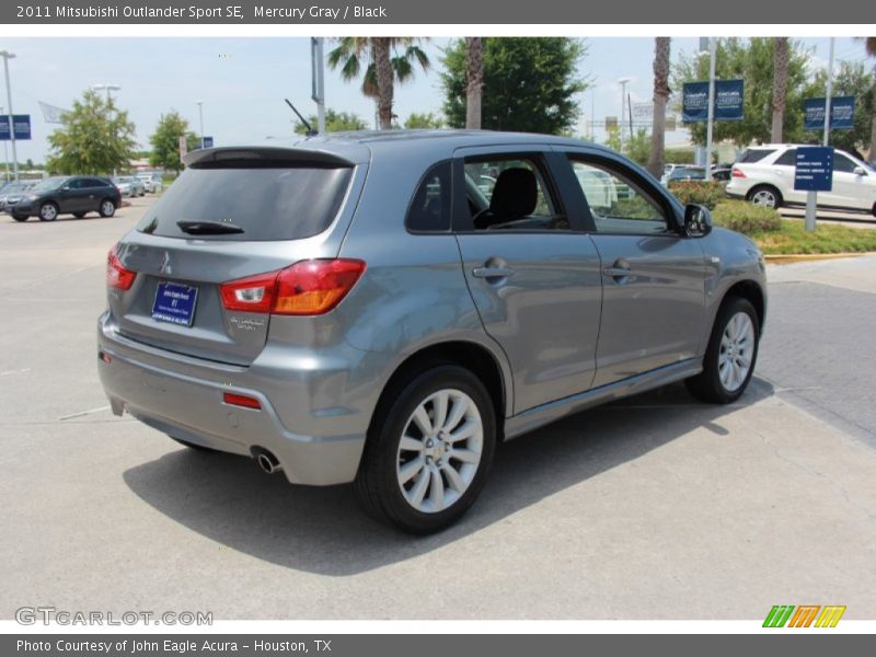 Mercury Gray / Black 2011 Mitsubishi Outlander Sport SE