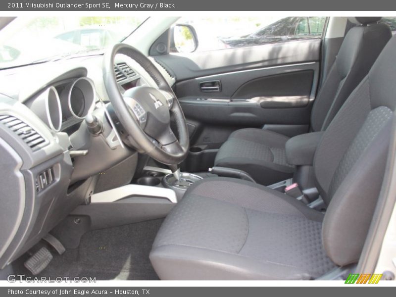 Mercury Gray / Black 2011 Mitsubishi Outlander Sport SE