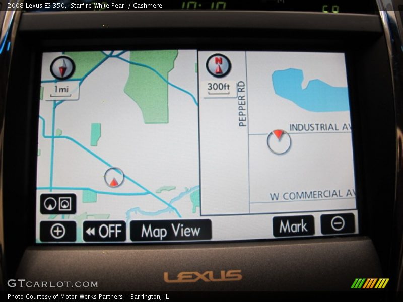 Starfire White Pearl / Cashmere 2008 Lexus ES 350