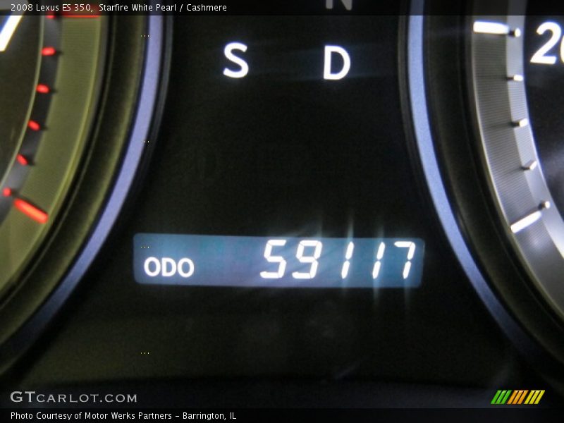 Starfire White Pearl / Cashmere 2008 Lexus ES 350
