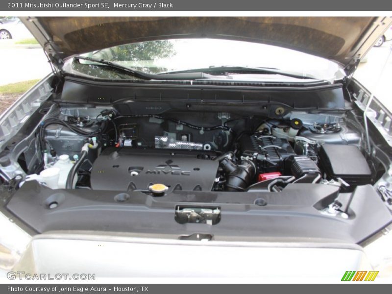 Mercury Gray / Black 2011 Mitsubishi Outlander Sport SE