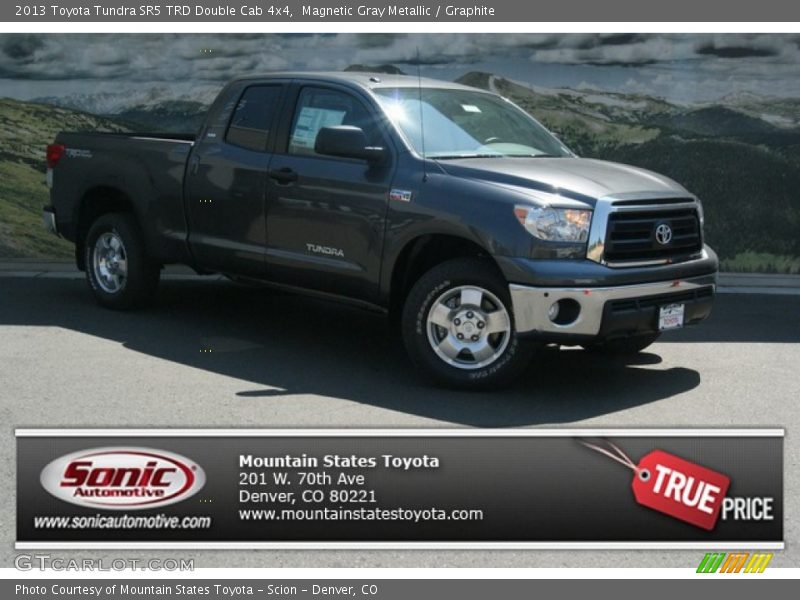 Magnetic Gray Metallic / Graphite 2013 Toyota Tundra SR5 TRD Double Cab 4x4